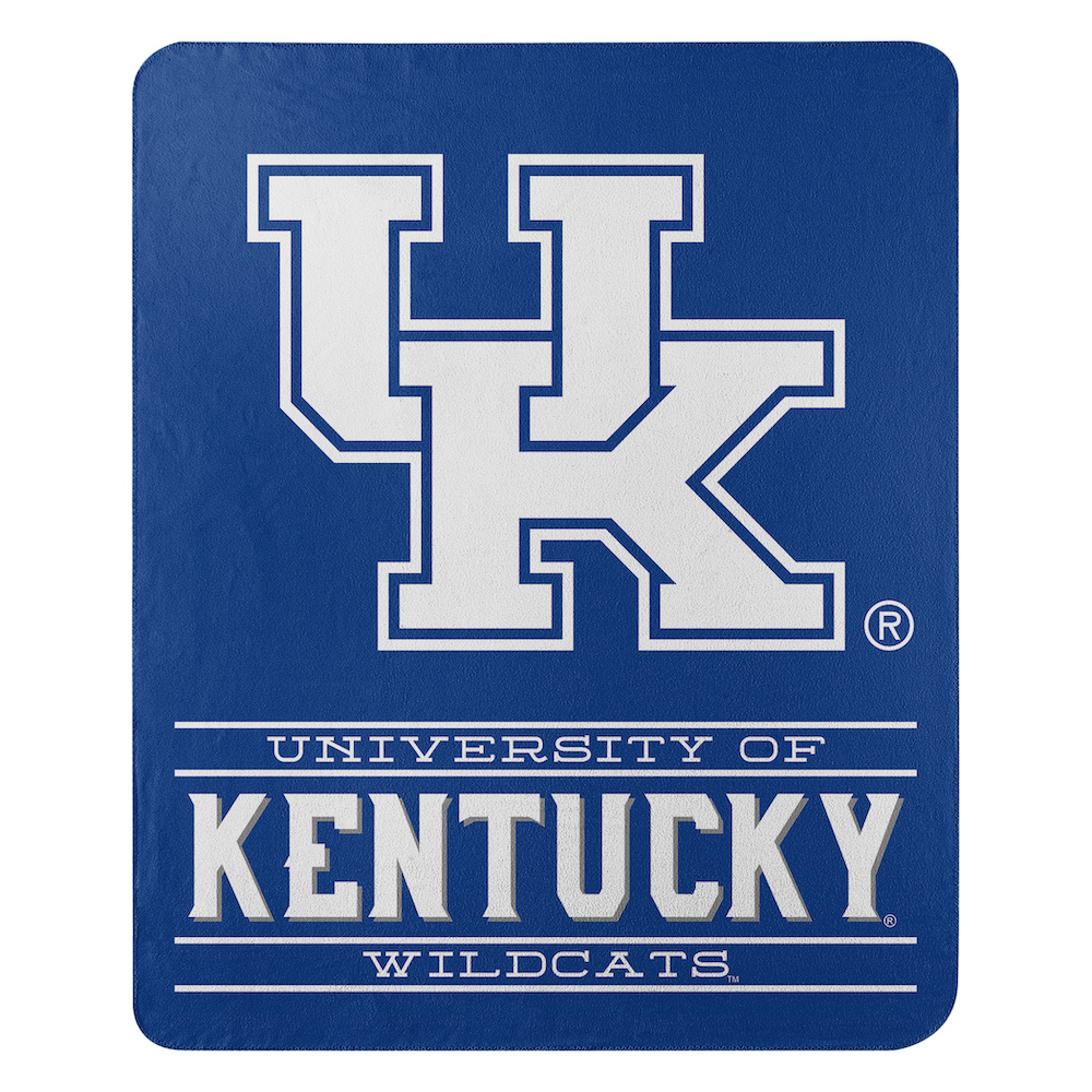 Kentucky Wildcats Fleece Throw Blanket 50 x 60