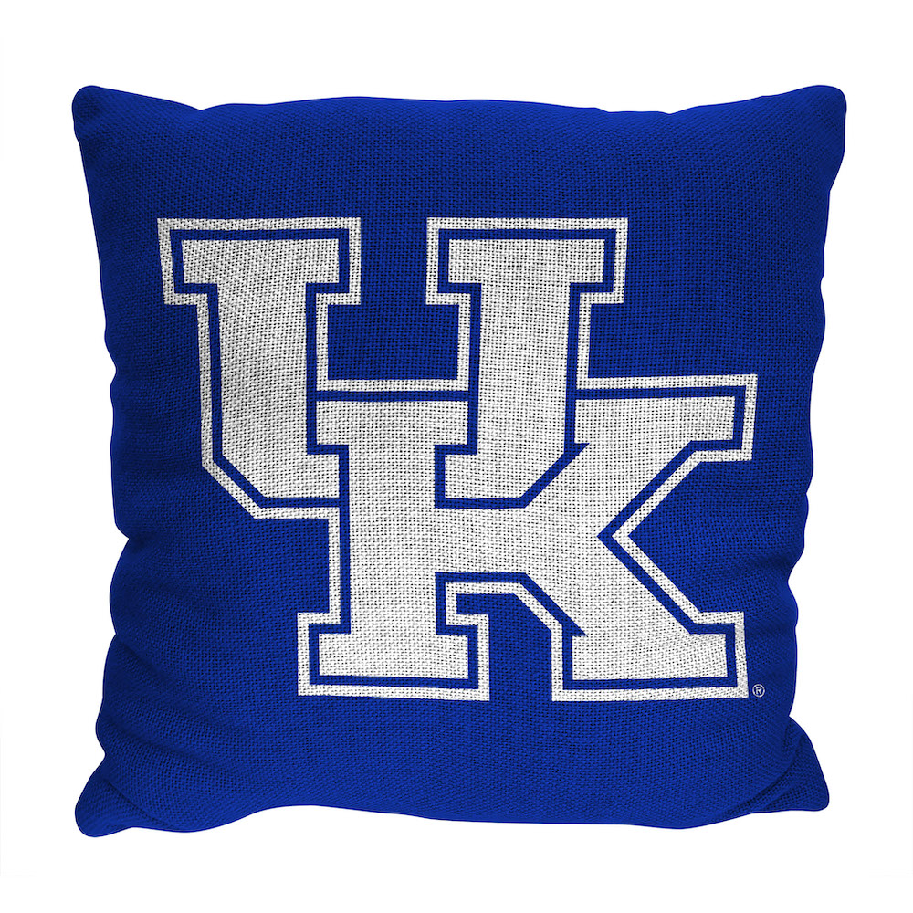 Kentucky Wildcats Double Sided INVERT Woven Pillow