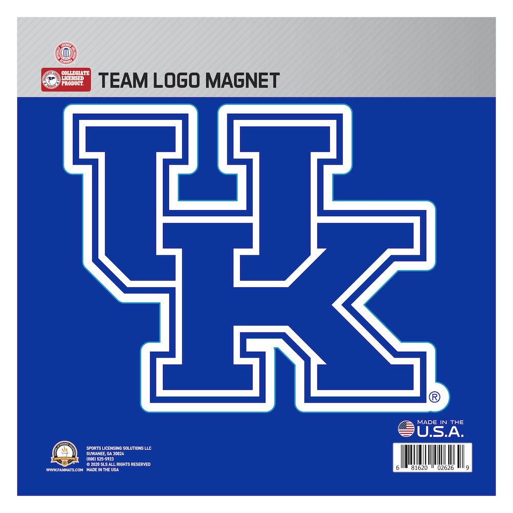 Kentucky Wildcats Large Team Logo Magnet - Indoor Outdoor