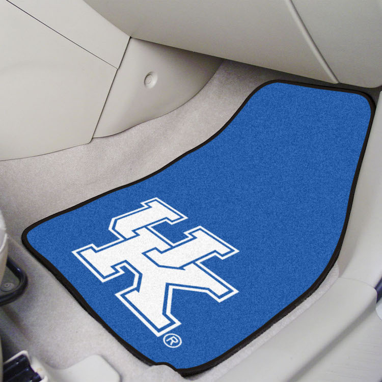 Kentucky Wildcats LOGO Car Floor Mats 18 x 27 Carpeted-Pair