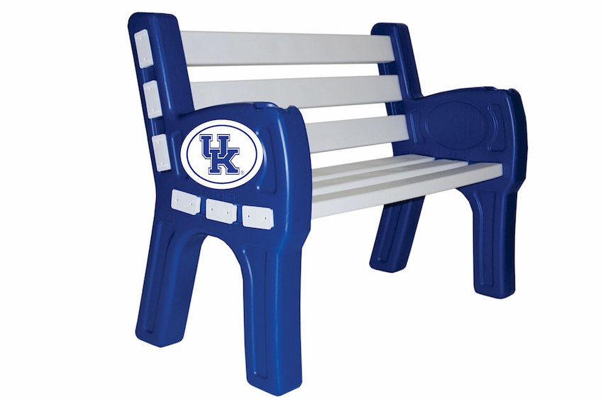 Kentucky Wildcats Park Bench