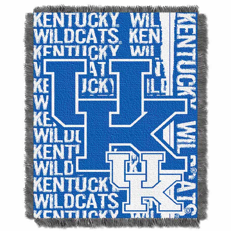 Kentucky Wildcats Double Play Tapestry Blanket 48 x 60