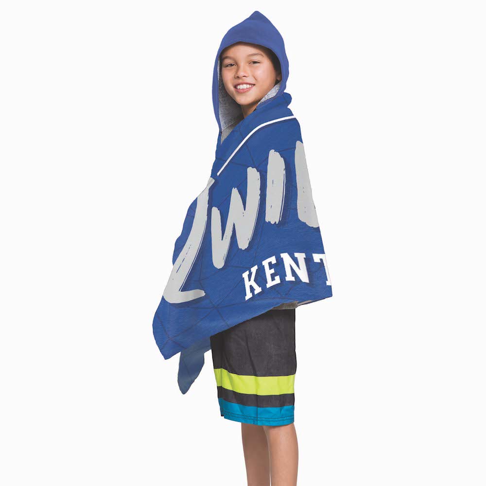 Kentucky Wildcats Youth Hooded Beach Towel