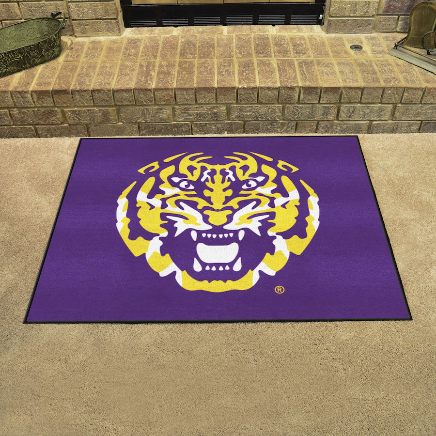 LSU Tigers ALT LOGO ALL STAR 34 x 45 Floor Mat