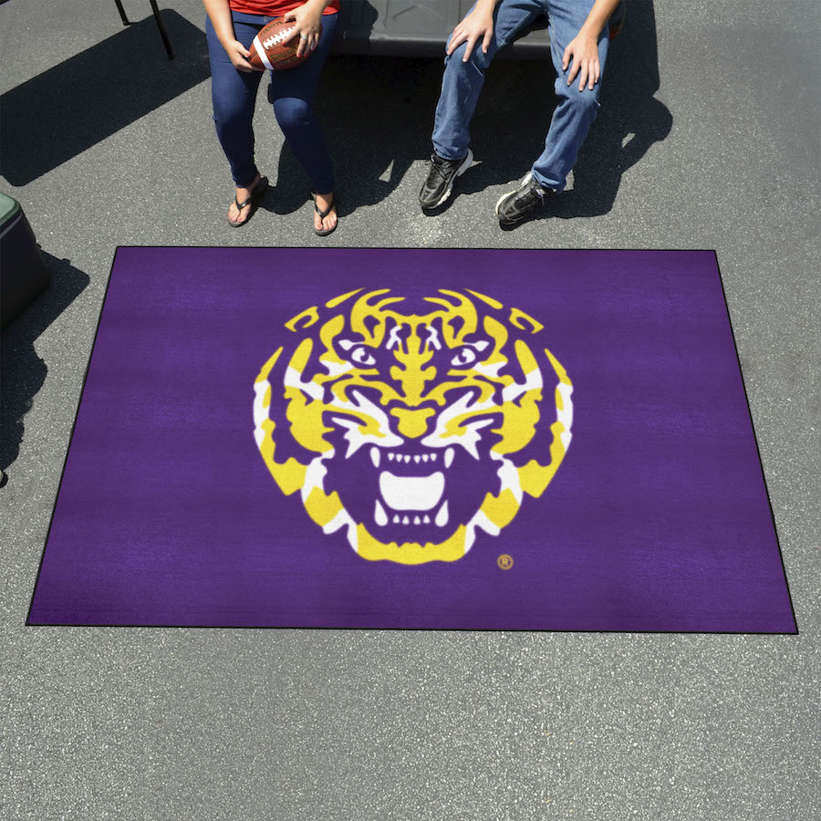 LSU Tigers ALT LOGO UTILI-MAT 60 x 96 Rug