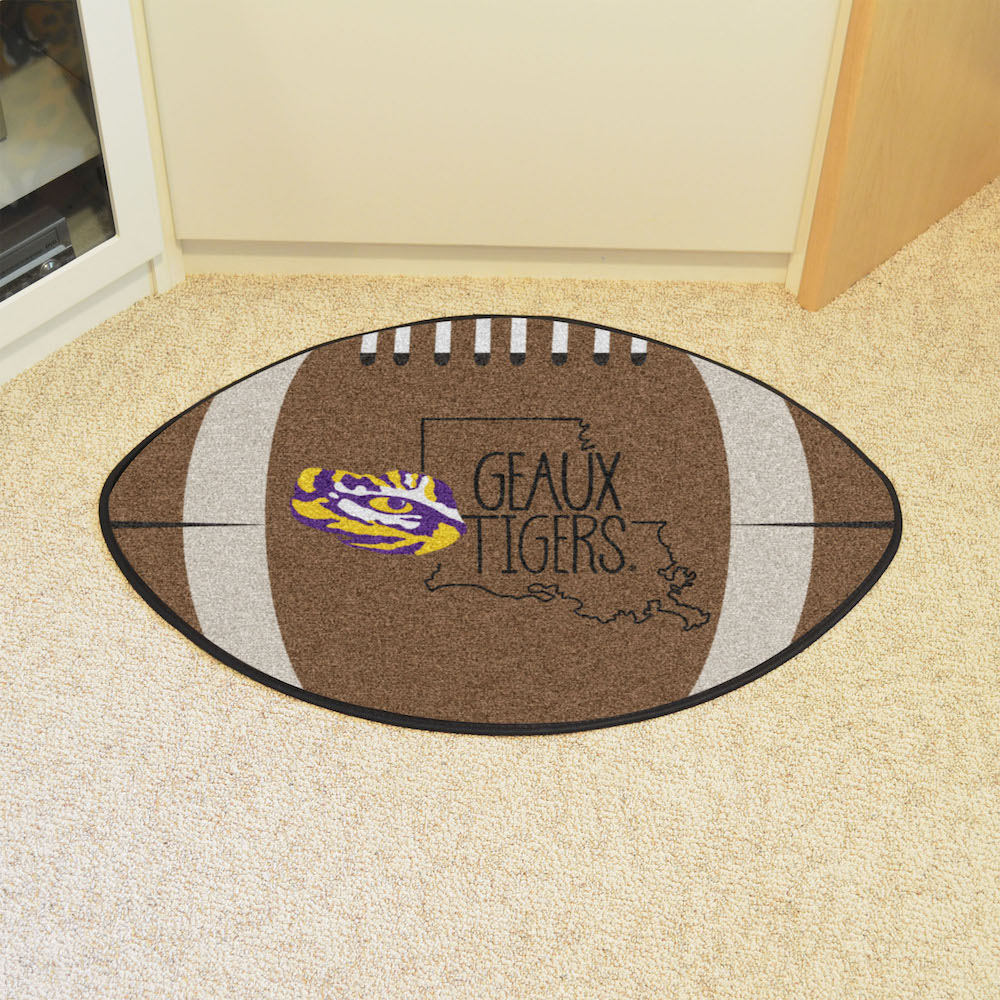 LSU Tigers SOUTHERN STYLE 22 x 35 Football Mat