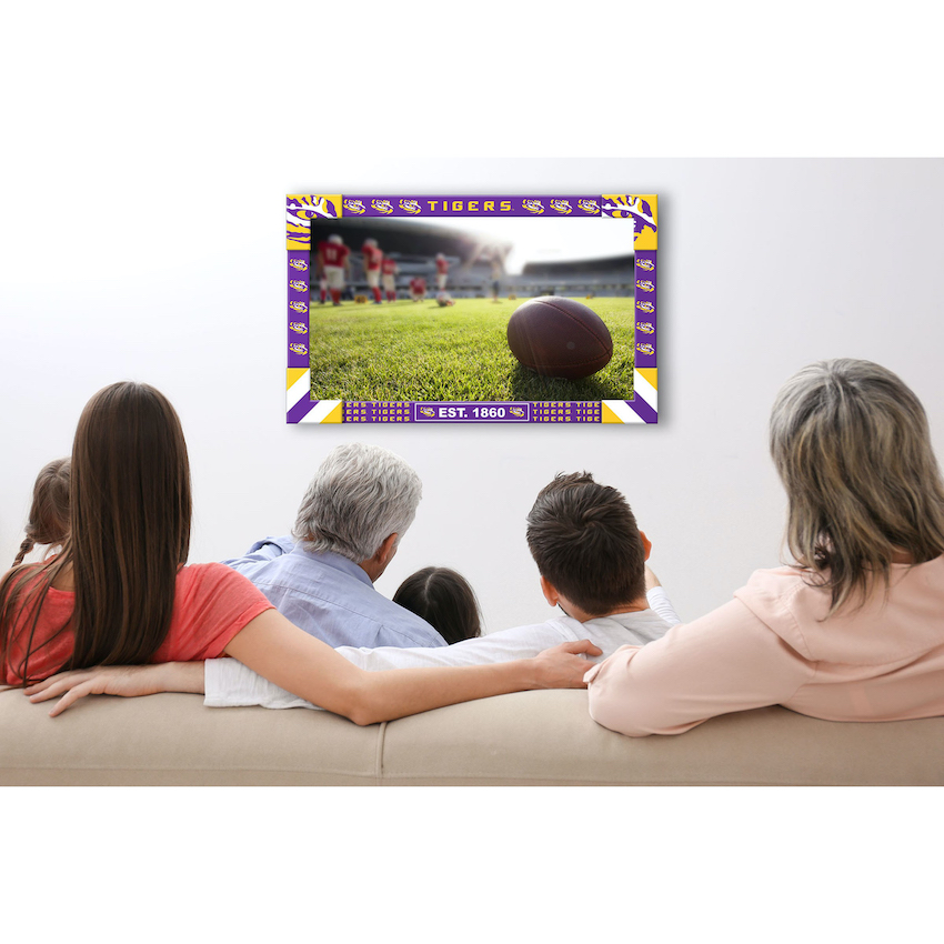 LSU Tigers BIG GAME TV Frame