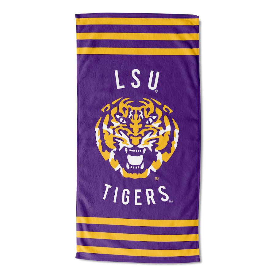 LSU Tigers Beach Towel