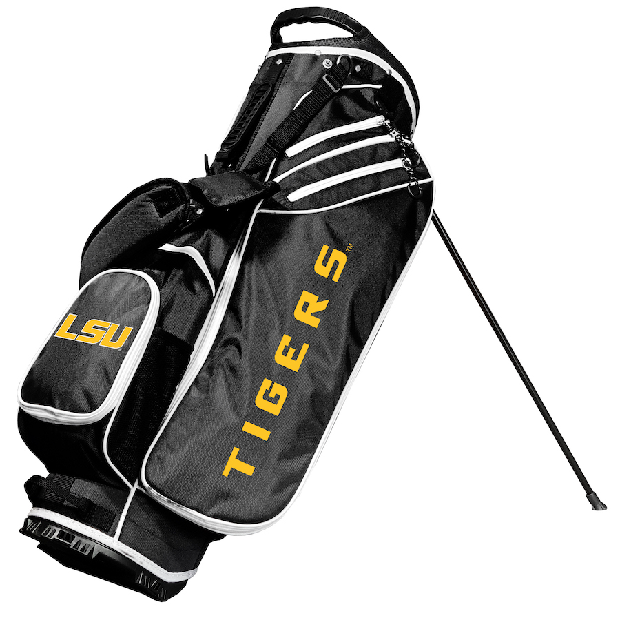 LSU Tigers BIRDIE Golf Bag with Built in Stand