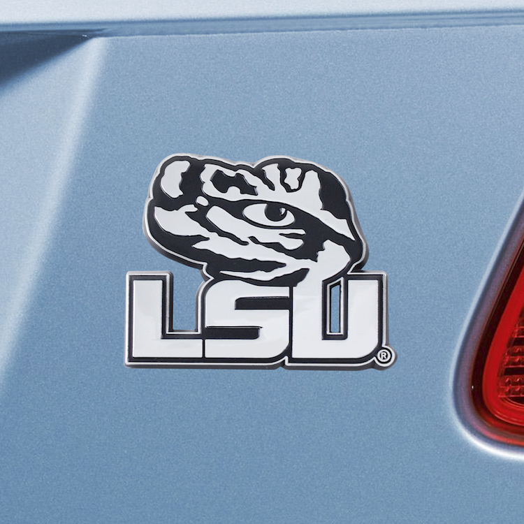 LSU Tigers Metal Auto Emblem