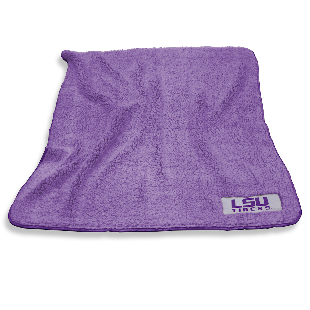 LSU Tigers Color Frosty Throw Blanket