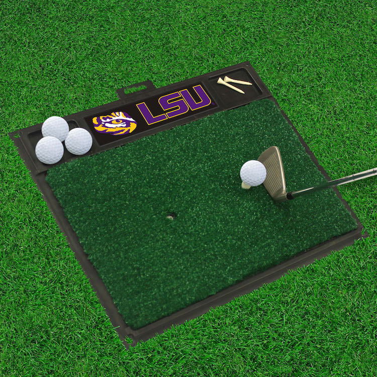 LSU Tigers Golf Hitting Mat