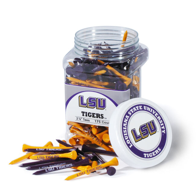 LSU Tigers 175 imprinted Tee Jar