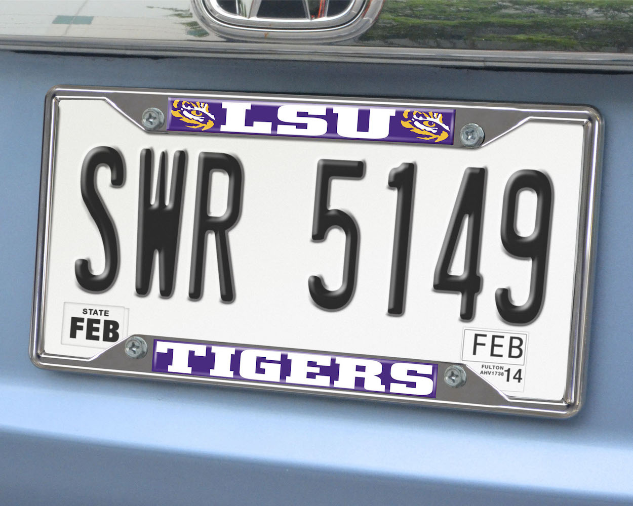 LSU Tigers License Plate Frame