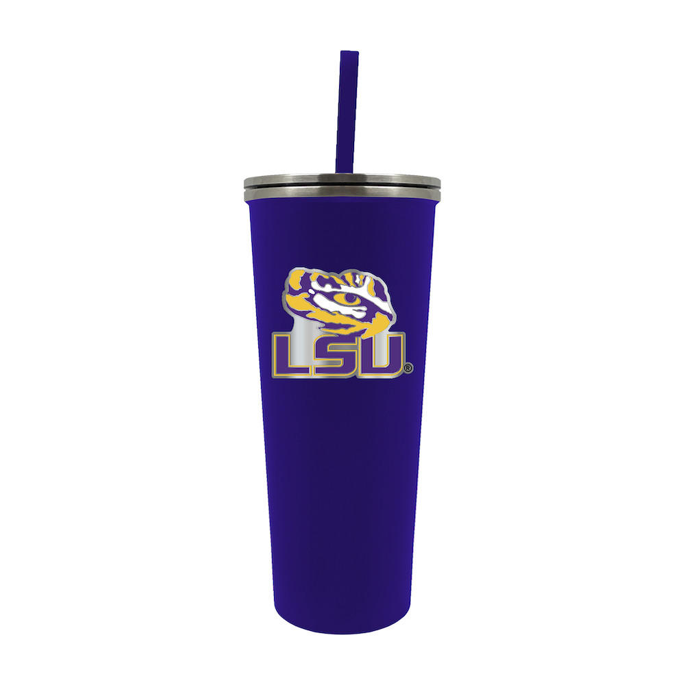 LSU Tigers 24 oz Team Color Skinny Tumbler