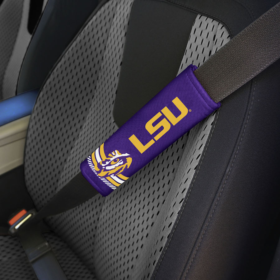 LSU Tigers RALLY Seatbelt Pad (set of 2)