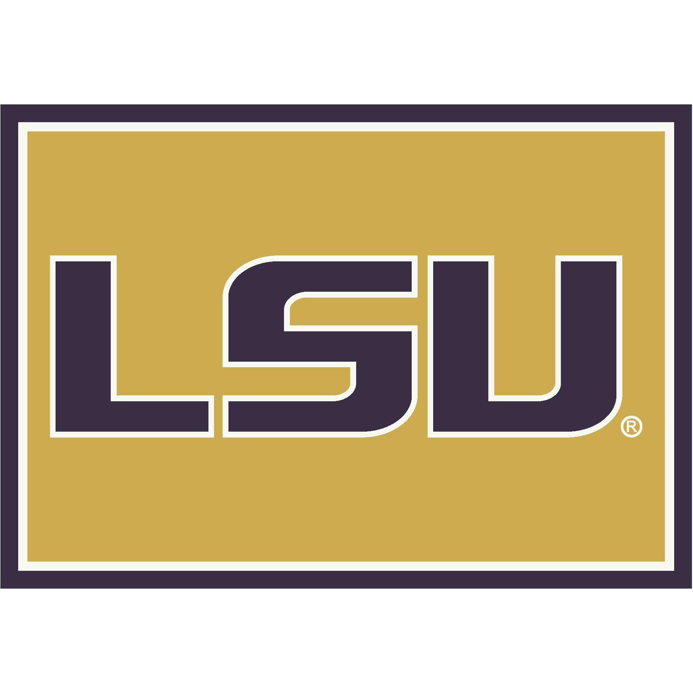 LSU Tigers 4 X 6 SPIRIT Rug