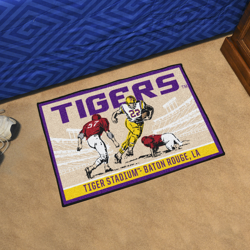 LSU Tigers 20 x 30 TICKET Starter Floor Mat