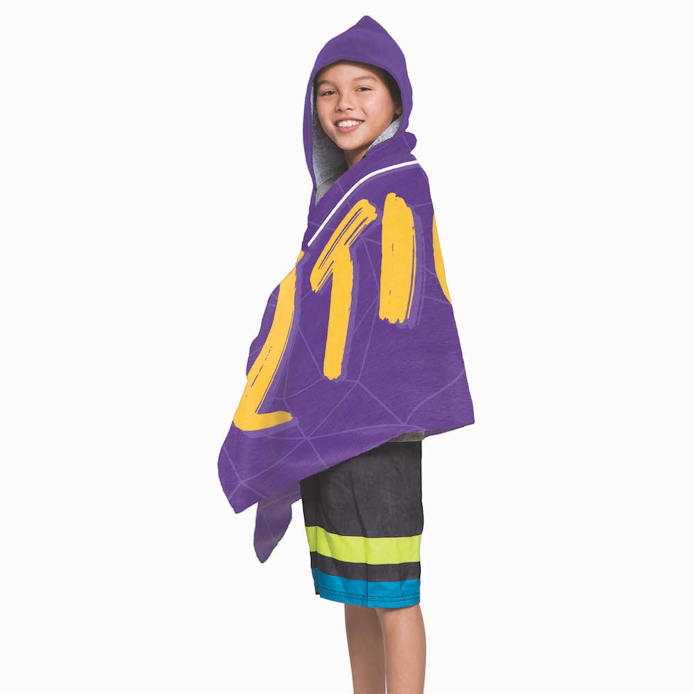 LSU Tigers Youth Hooded Beach Towel