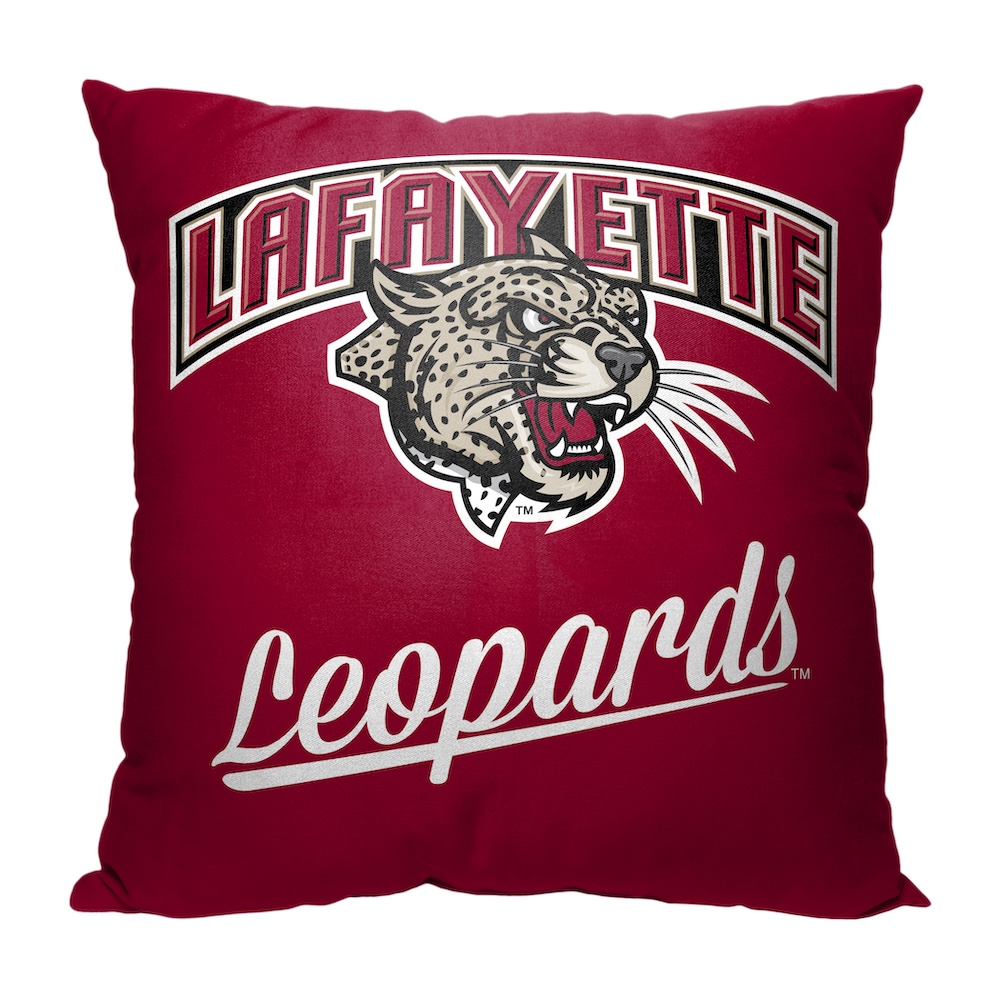 Lafayette Leopards ALUMNI Decorative Throw Pillow 18 x 18 inch