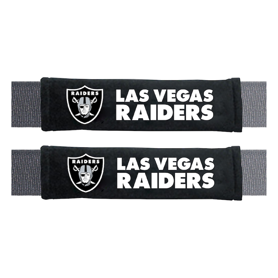 Las Vegas Raiders Embroidered Seatbelt Pad (set of 2)