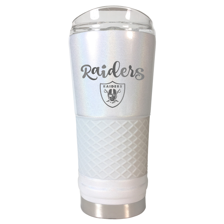 Las Vegas Raiders 24 oz OPAL Draft Travel Tumbler