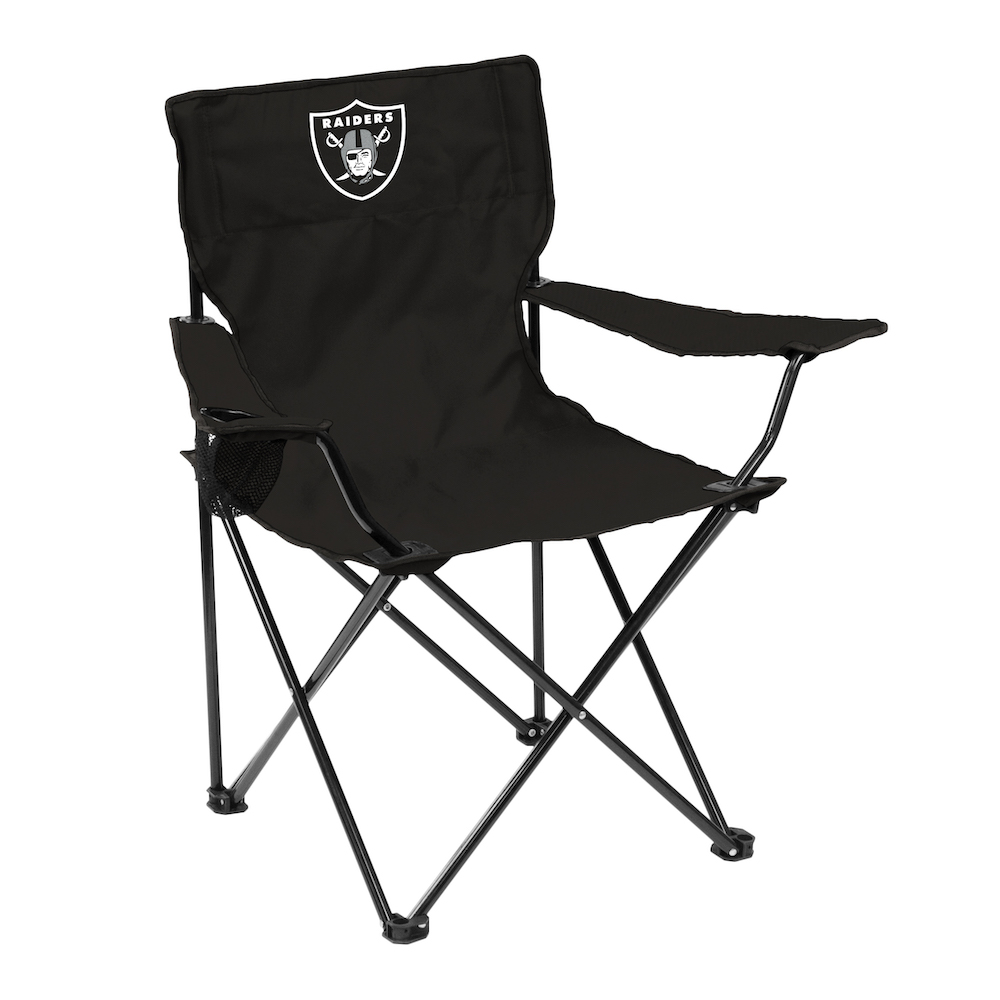 Las Vegas Raiders QUAD style logo folding camp chair