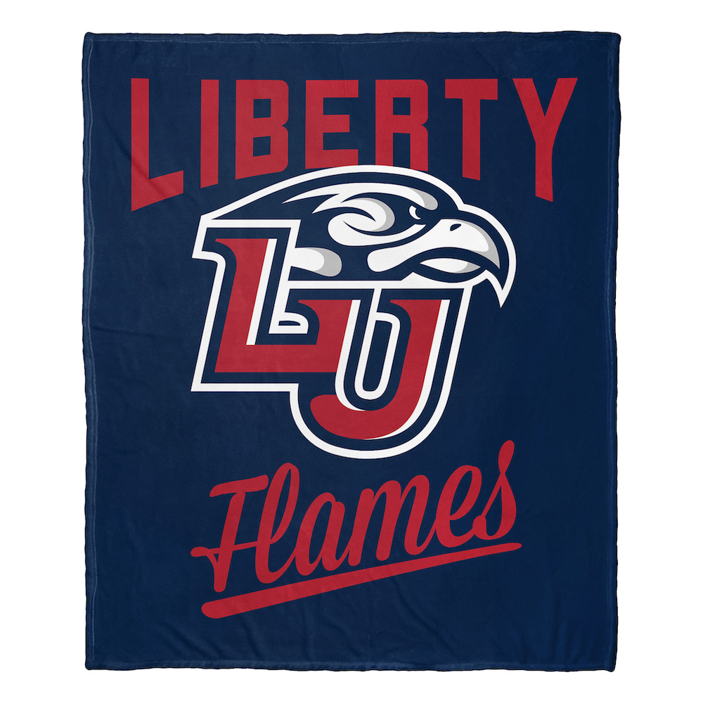 Liberty Flames ALUMNI Silk Touch Throw Blanket 50 x 60 inch