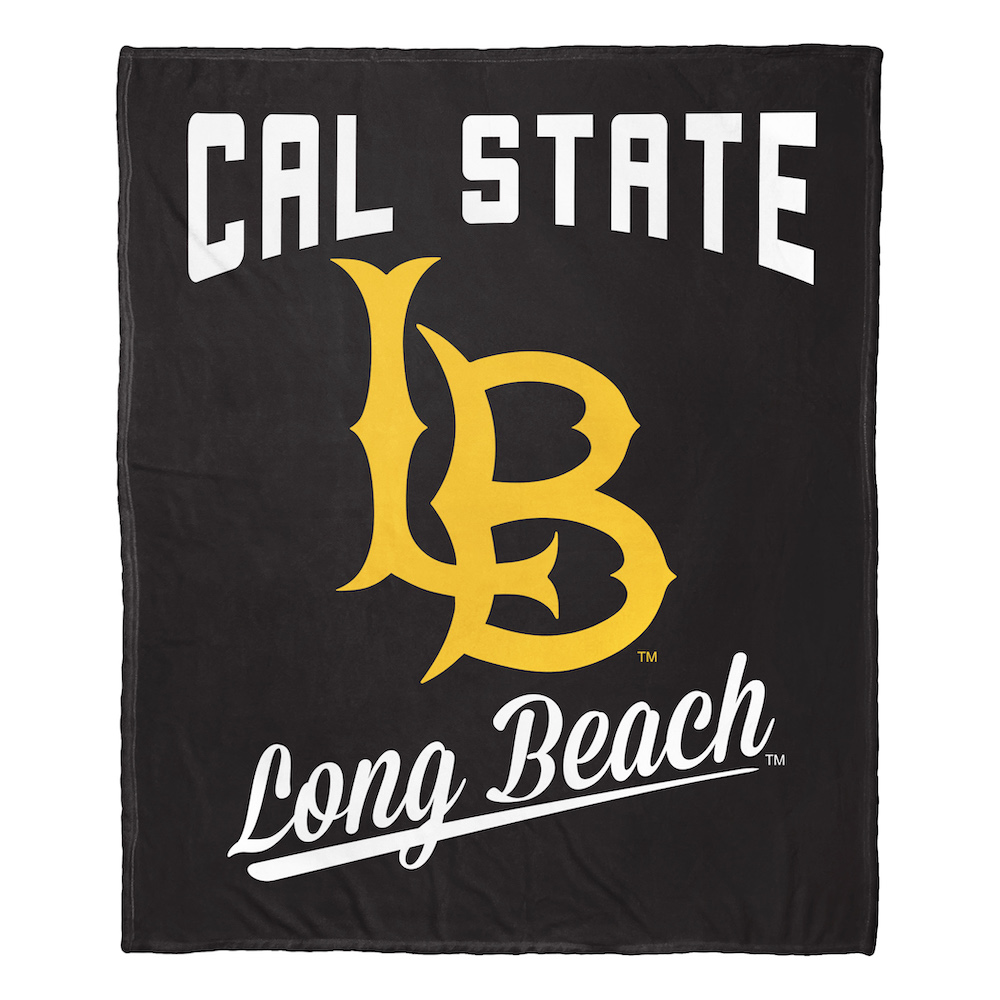 Long Beach State 49ers ALUMNI Silk Touch Throw Blanket 50 x 60 inch