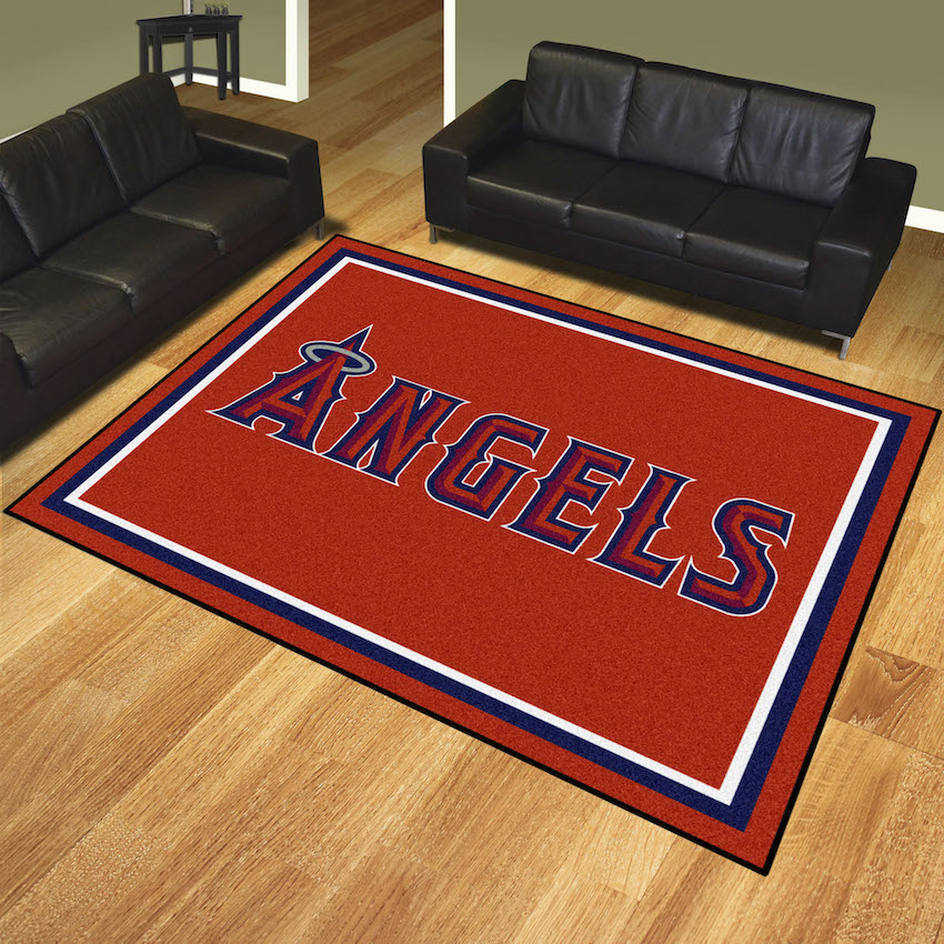 Los Angeles Angels ALT LOGO Ultra Plush 8x10 Area Rug