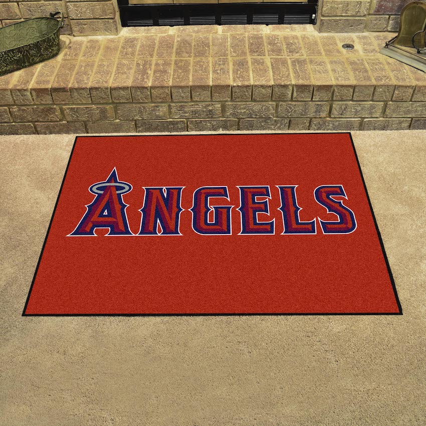 Los Angeles Angels ALT LOGO ALL STAR 34 x 45 Floor Mat