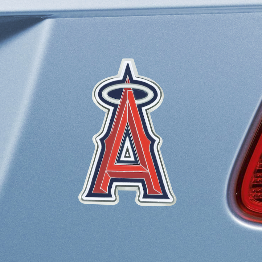 Los Angeles Angels Color Metal Auto Emblem