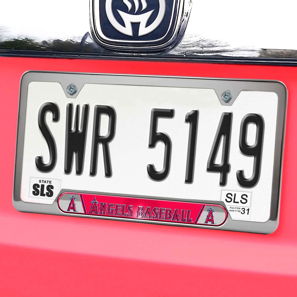 Los Angeles Angels Embossed License Plate Frame