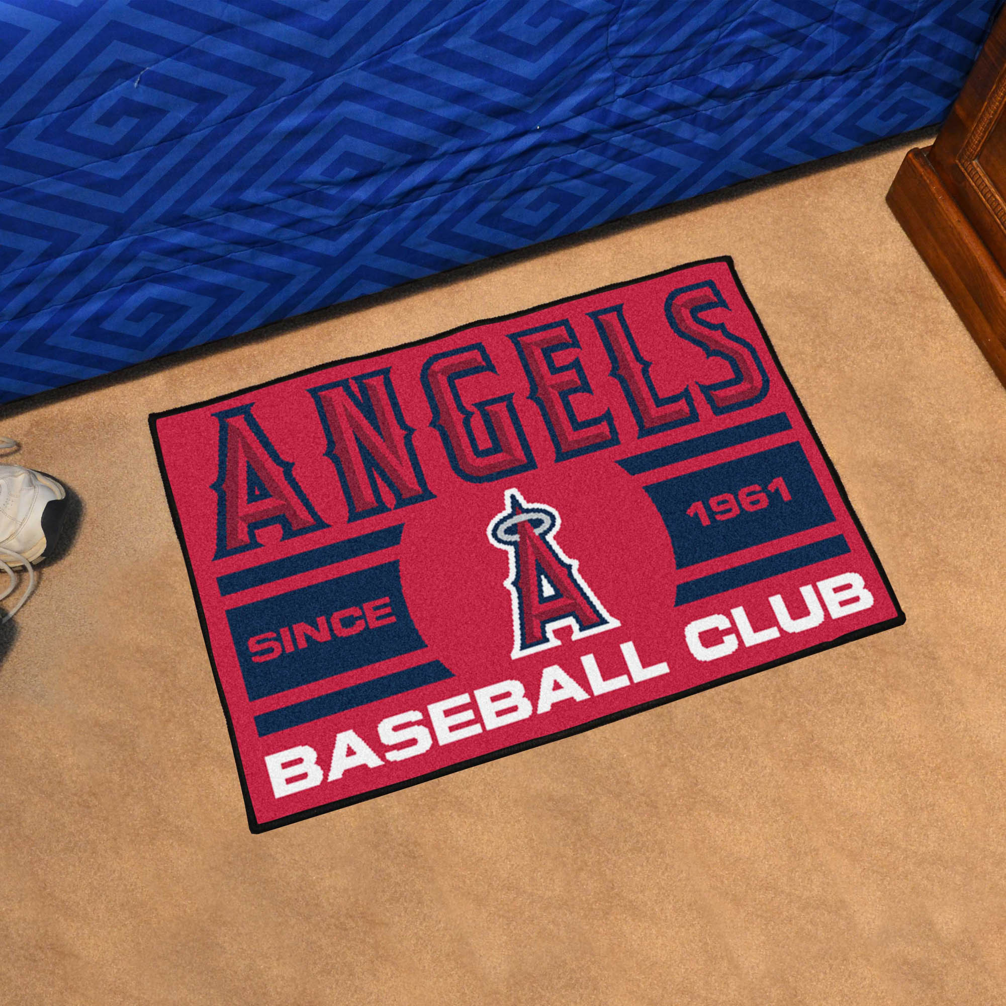 Los Angeles Angels UNIFORM Themed Floor Mat