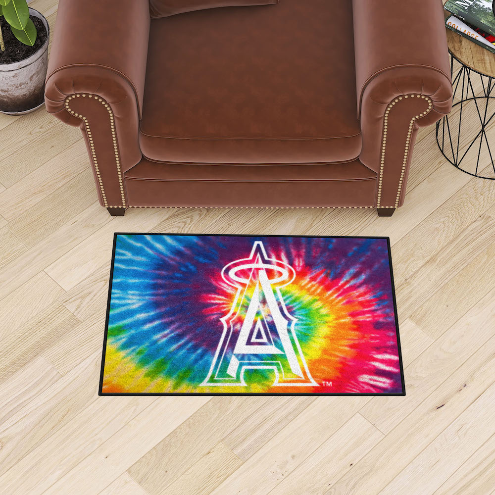 Los Angeles Angels TIE-DIE 20 x 30 Starter Floor Mat