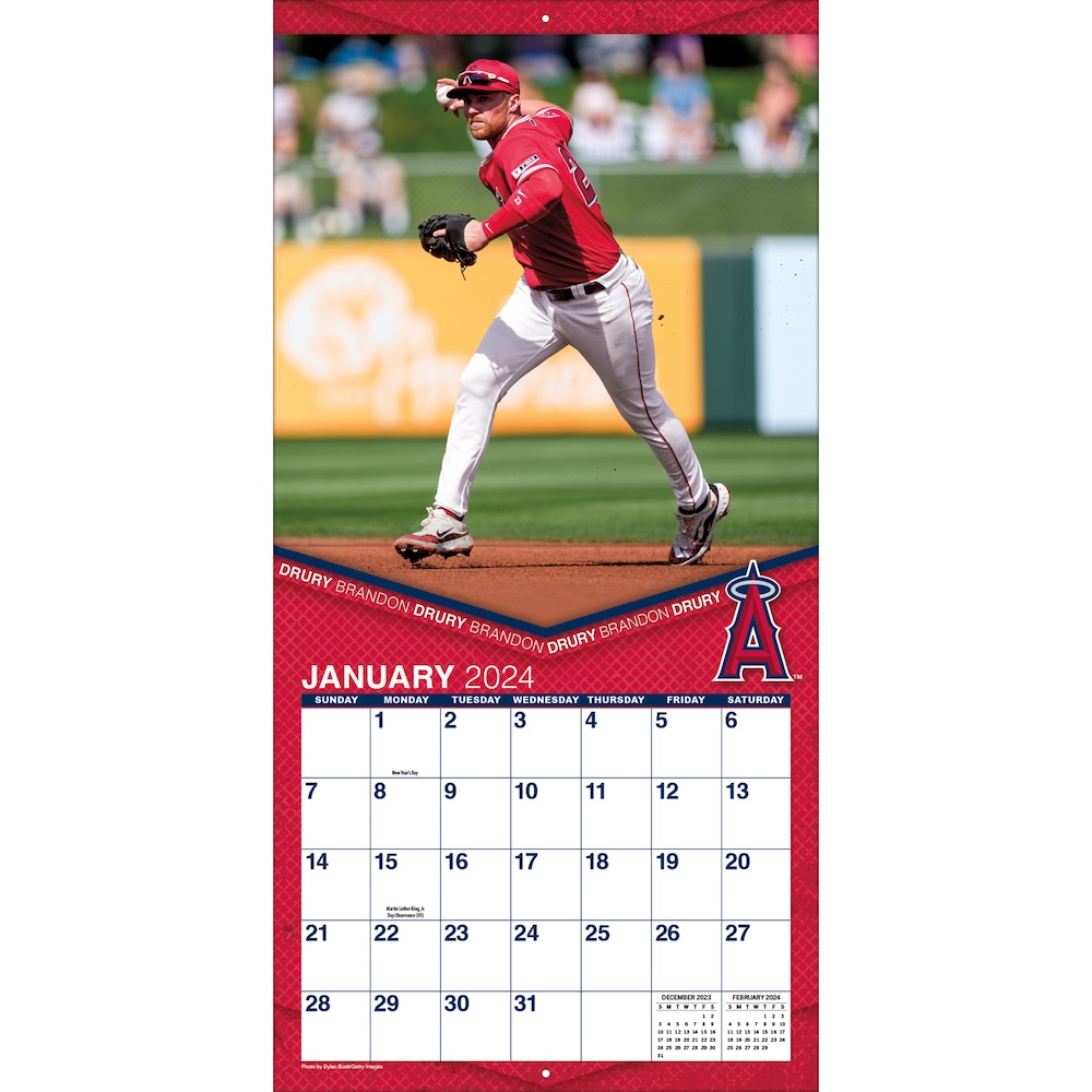 Los Angeles Angels 2025 NFL Team Wall Calendar