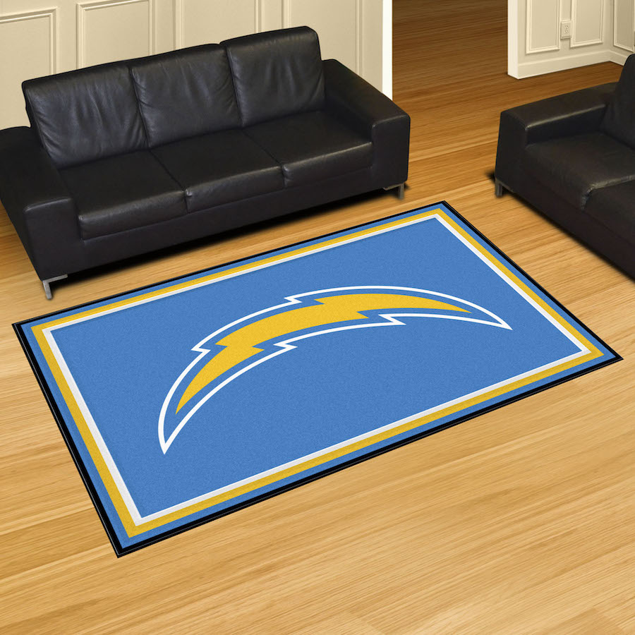 Los Angeles Chargers 5x8 Area Rug