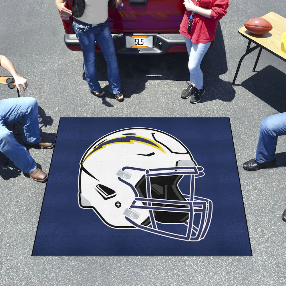 Los Angeles Chargers TAILGATER 60 x 72 Rug - Alternate Helmet