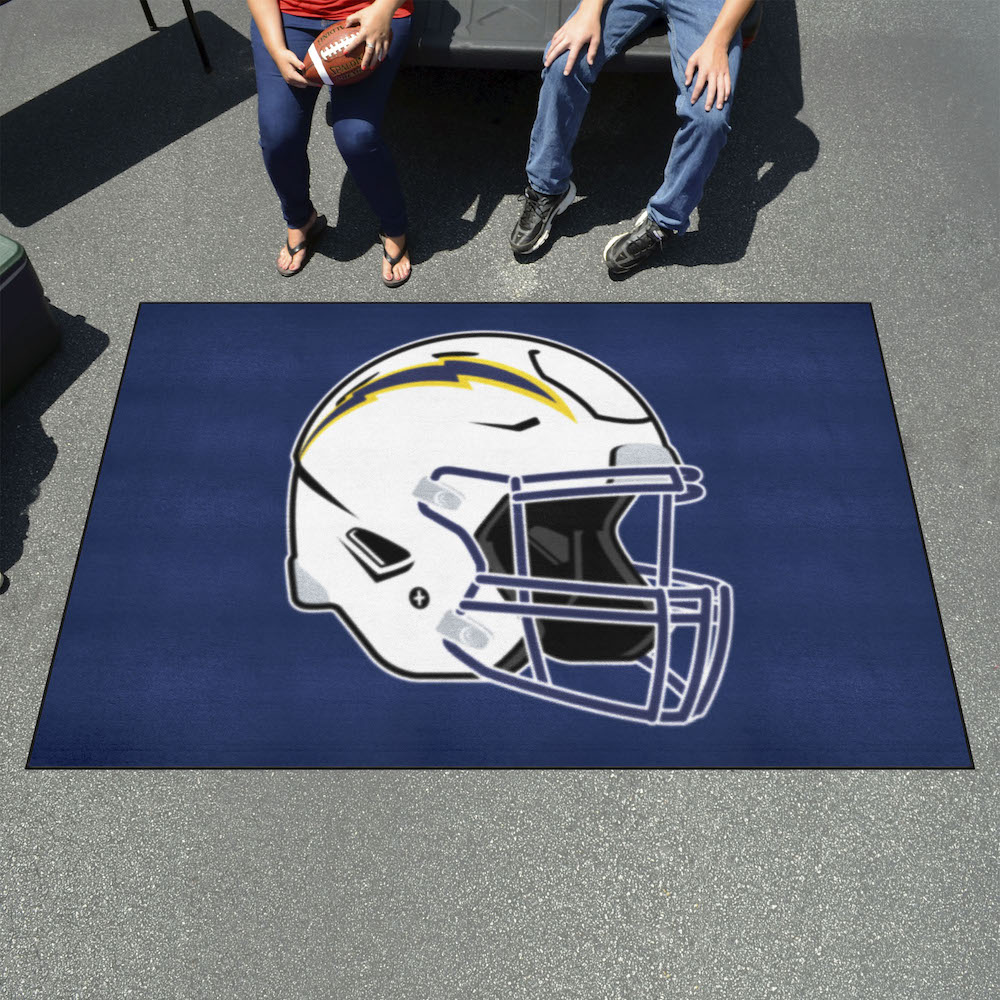 Los Angeles Chargers ULTI-MAT 60 x 96 Rug - Alternate Helmet