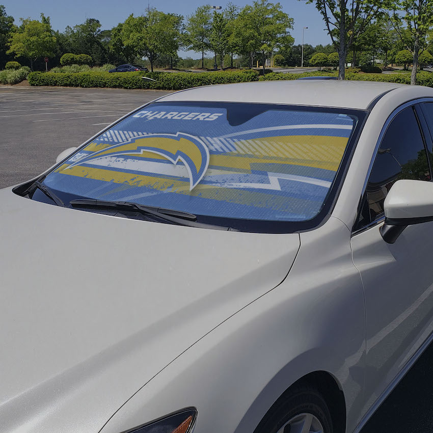 Los Angeles Chargers AutoShade Folding Windshield Cover