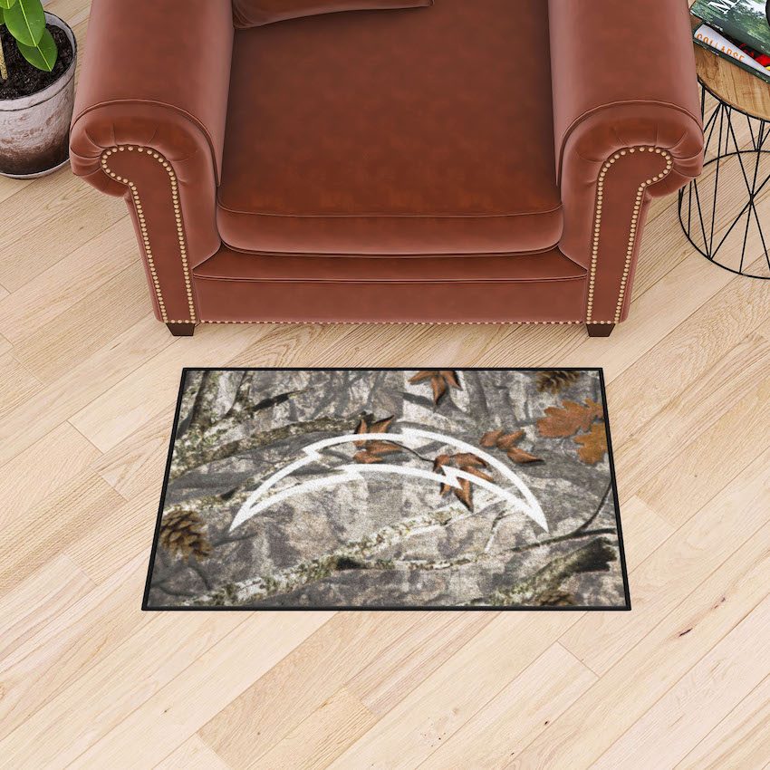 Los Angeles Chargers CAMO 20 x 30 Starter Floor Mat