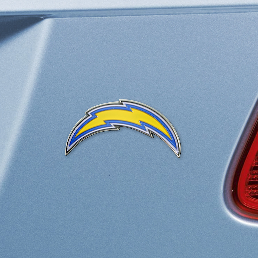 Los Angeles Chargers Color Metal Auto Emblem