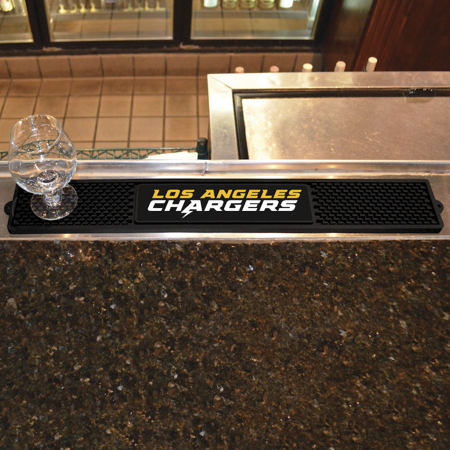 Los Angeles Chargers Bar Drink Mat