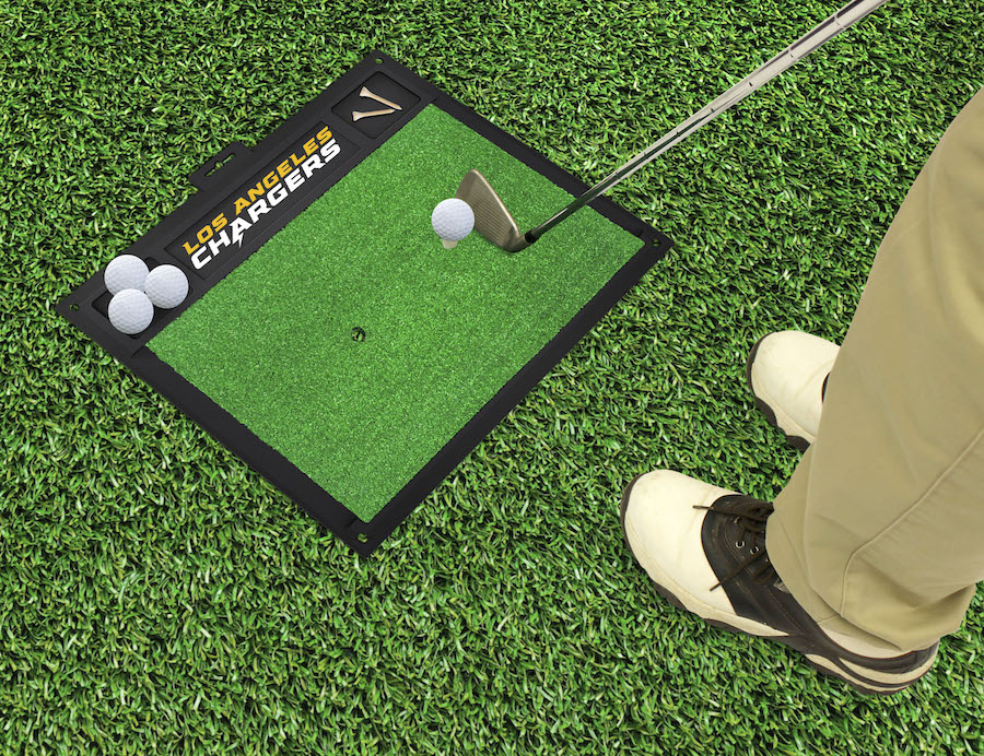 Los Angeles Chargers Golf Hitting Mat