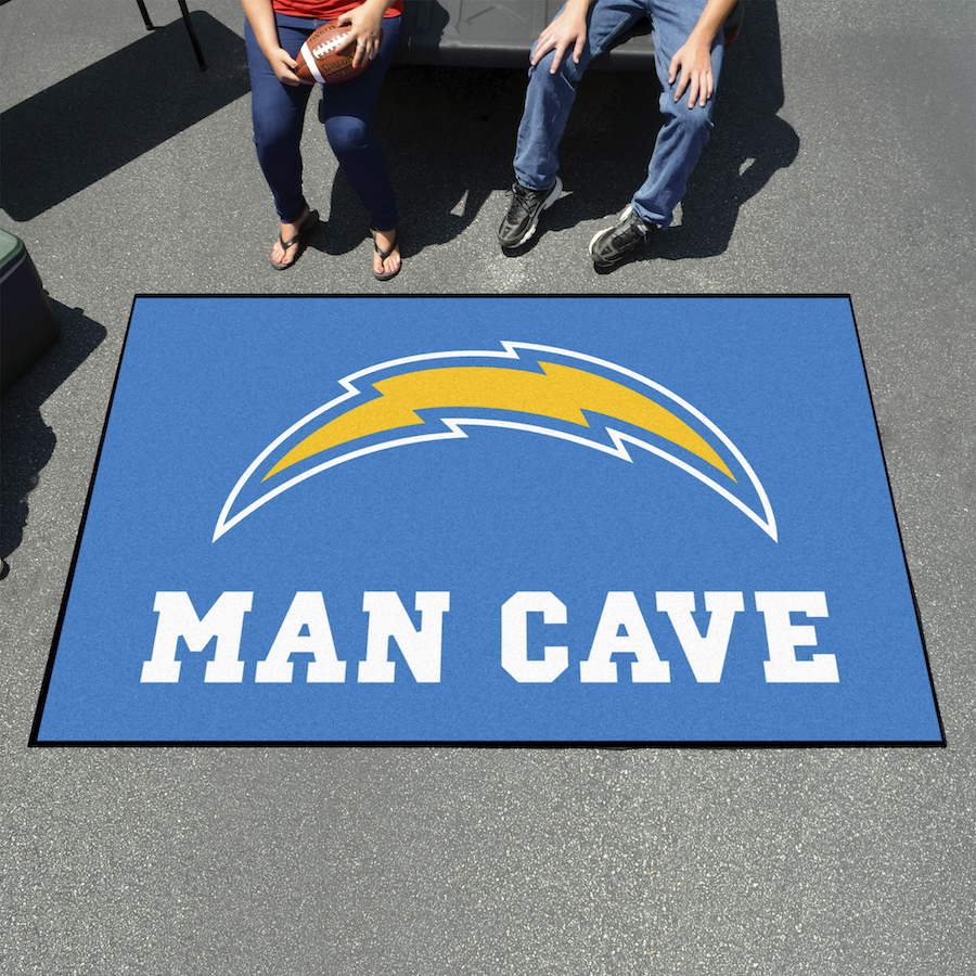 Los Angeles Chargers UTILI-MAT 60 x 96 MAN CAVE Rug