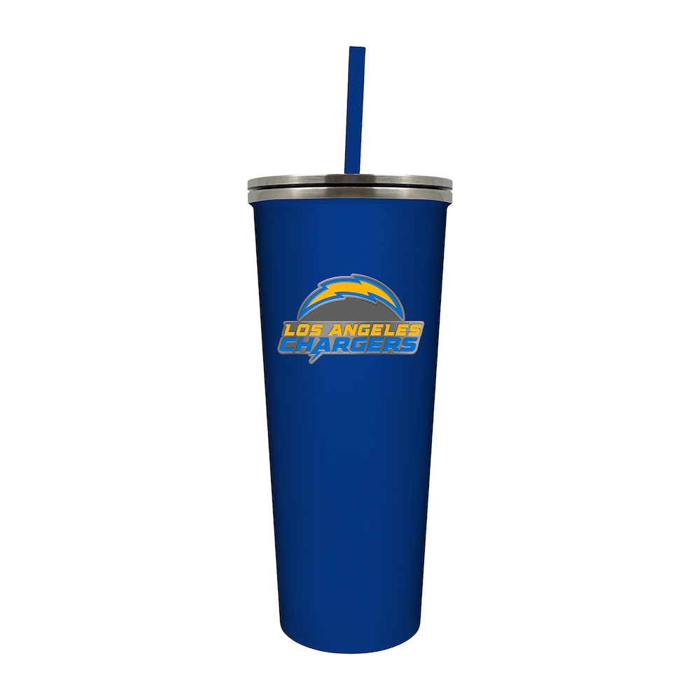 Los Angeles Chargers 24 oz Team Color Skinny Tumbler