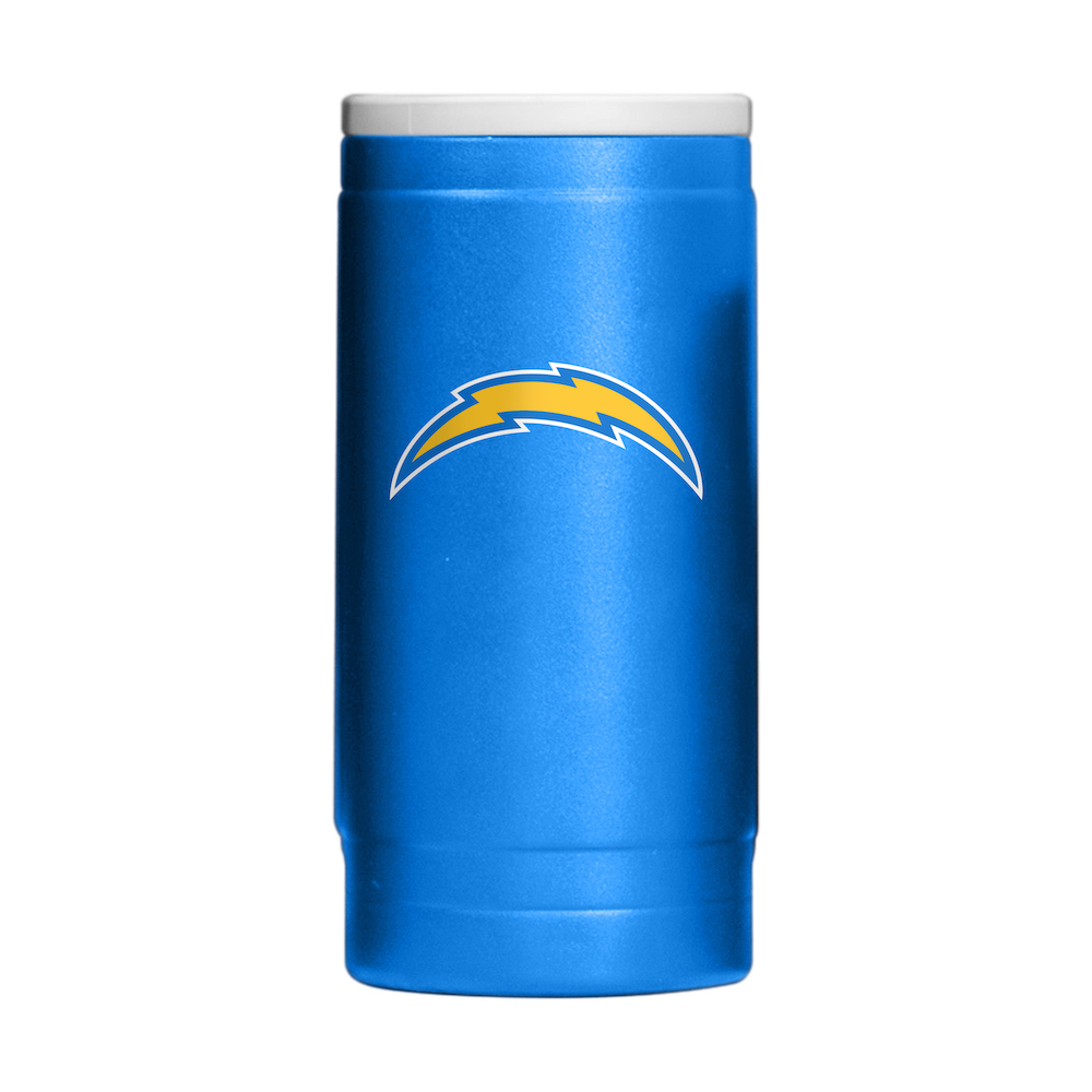 Los Angeles Chargers Powder Coated 12 oz. Slim Can Coolie