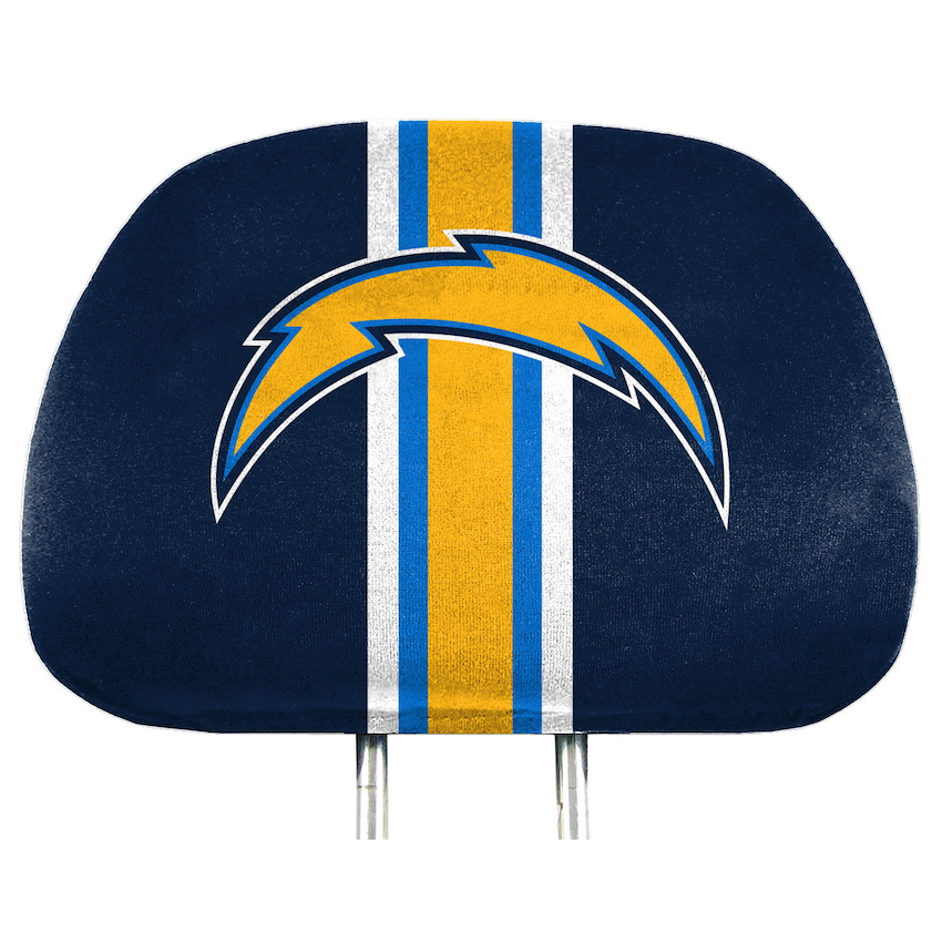 Los Angeles Chargers Printed Head Rest Covers