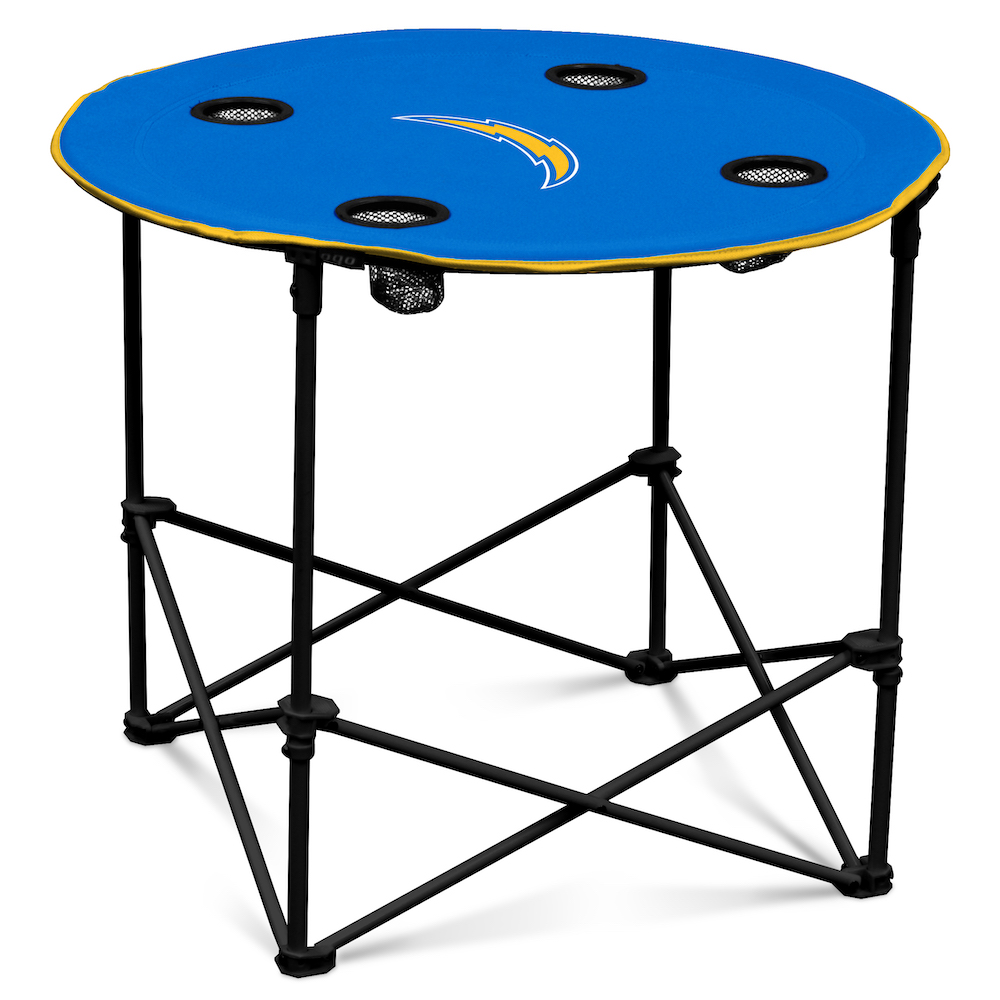 Los Angeles Chargers Round Tailgate Table