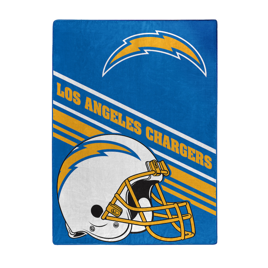 Los Angeles Chargers Silk Touch Rachel Throw Blanket 60 x 80